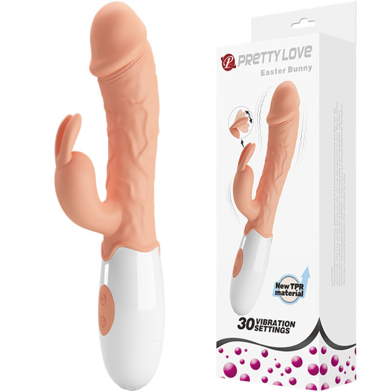 PRETTY LOVE VIBRADOR COELHO DA PaSCOA COM ESTIMULADOR