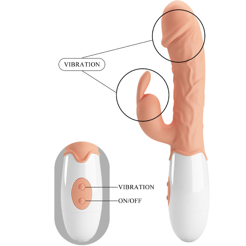 PRETTY LOVE VIBRADOR COELHO DA PaSCOA COM ESTIMULADOR