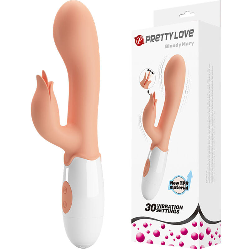 PRETTY LOVE VIBRADOR BLOODY MARY COM ESTIMULADOR