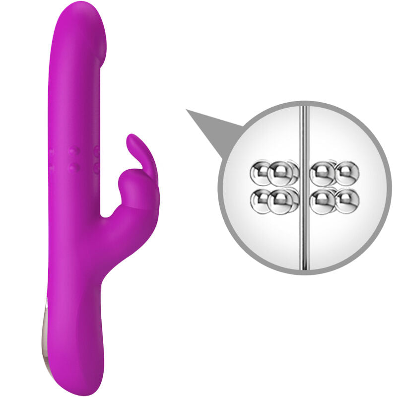 PRETTY LOVE REESE ROTATING VIBRATOR ROXO