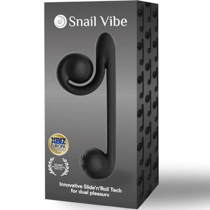 VIBRADOR MULTIAyaO SNAIL VIBE PRETO