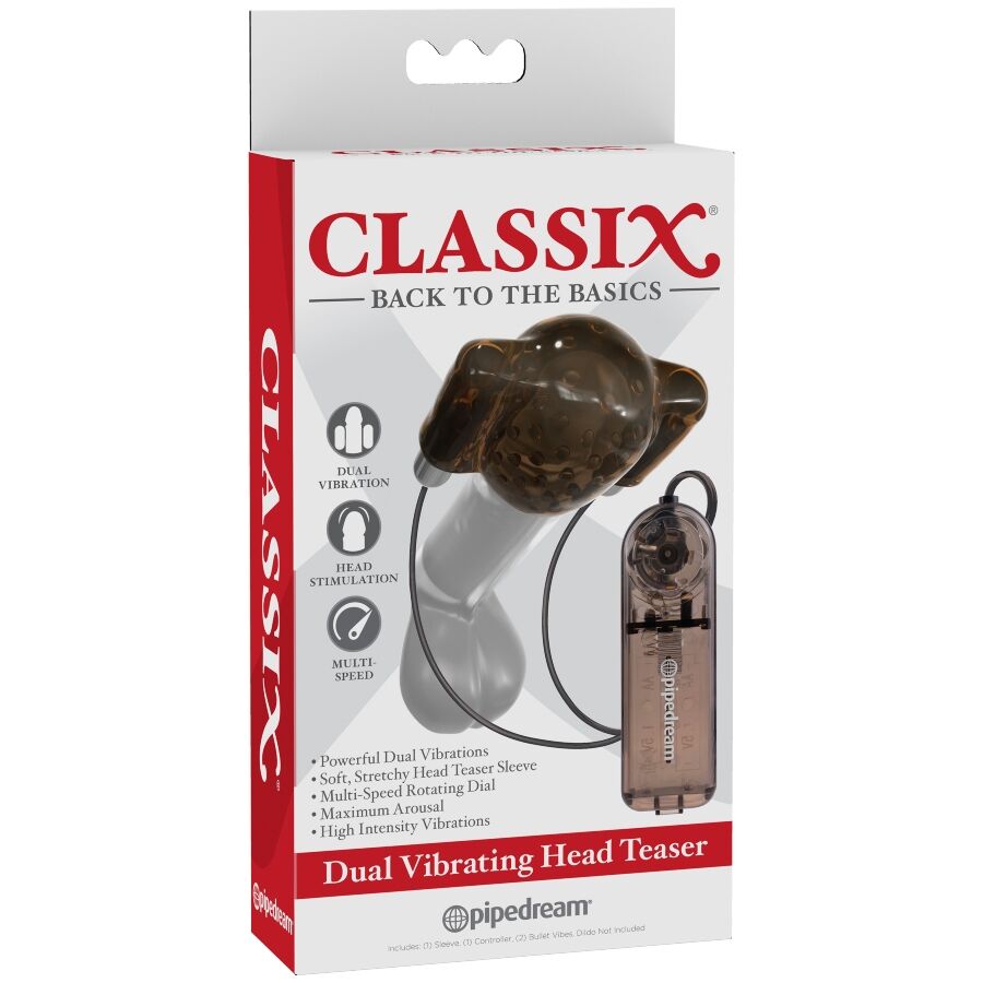 CLASSIX DUAL VIBRATING HEAD TEASER