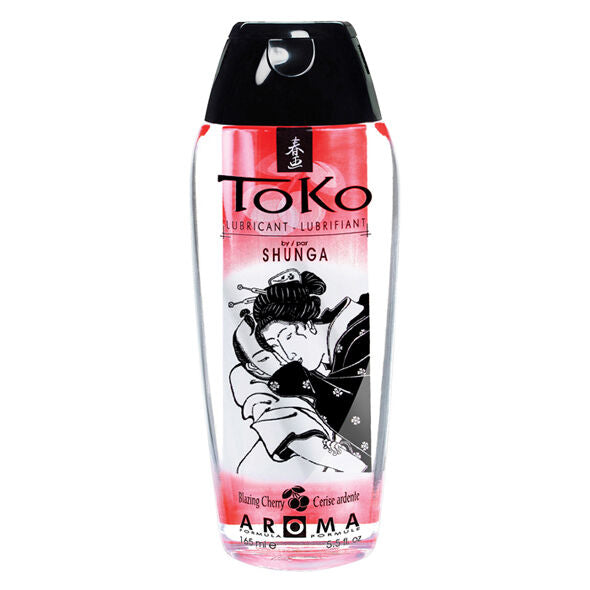 SHUNGA TOKO LUBRIFICANTE DE AROMA BRILHANTE CEREJA