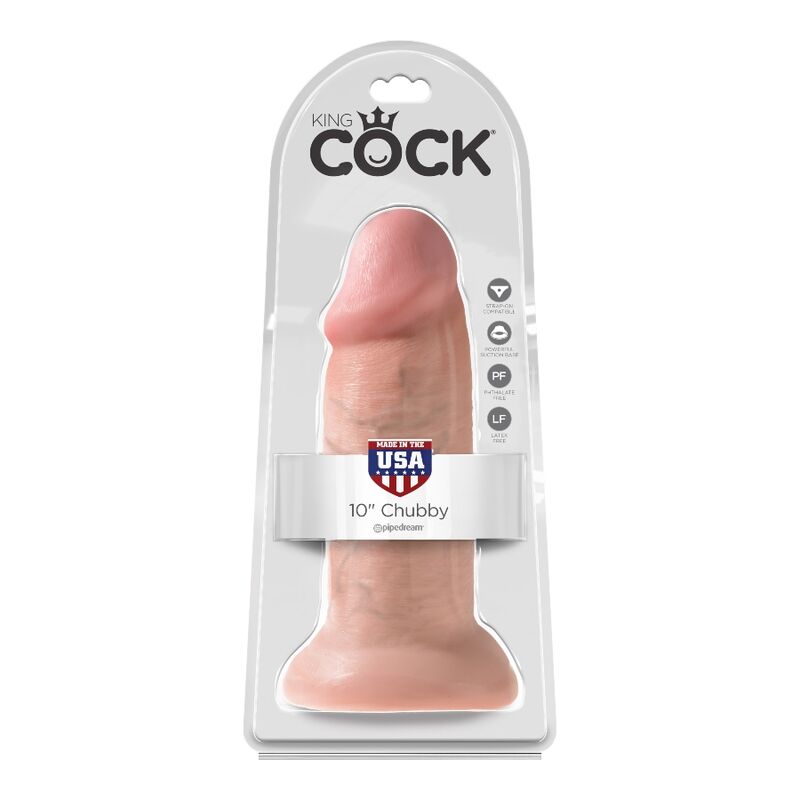 KING COCK REALISTIC DILDO CHUBBY 254 CM