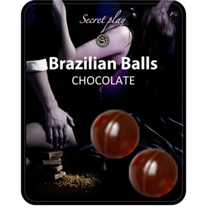 SECRETPLAY 2 BOLAS BRASILEIRAS DE CHOCOLATE