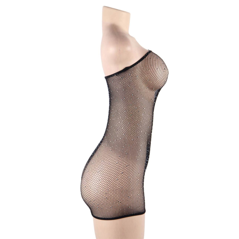 QUEEN LINGERIE SHINNY DRESS BODYSTOCKING SL