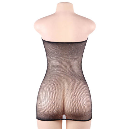 QUEEN LINGERIE SHINNY DRESS BODYSTOCKING SL