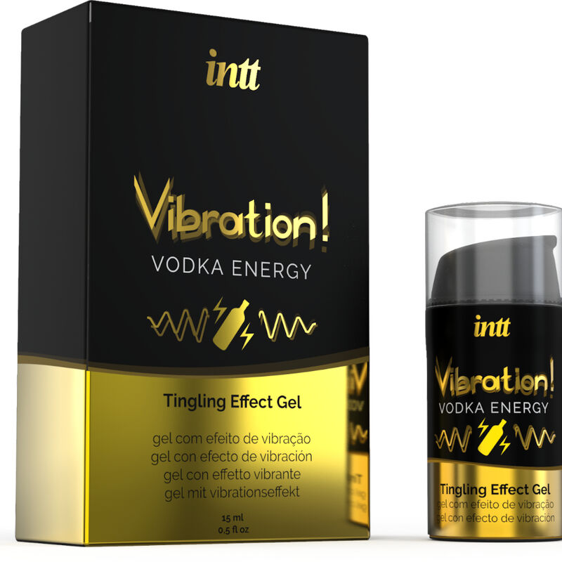 INTT PODEROSO ESTIMULANTE iNTIMO GEL VIBRANTE LiQUIDO VODCA 15ML