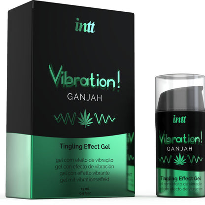 INTT PODEROSO ESTIMULANTE iNTIMO GEL VIBRANTE LiQUIDO CANNABIS 15ML