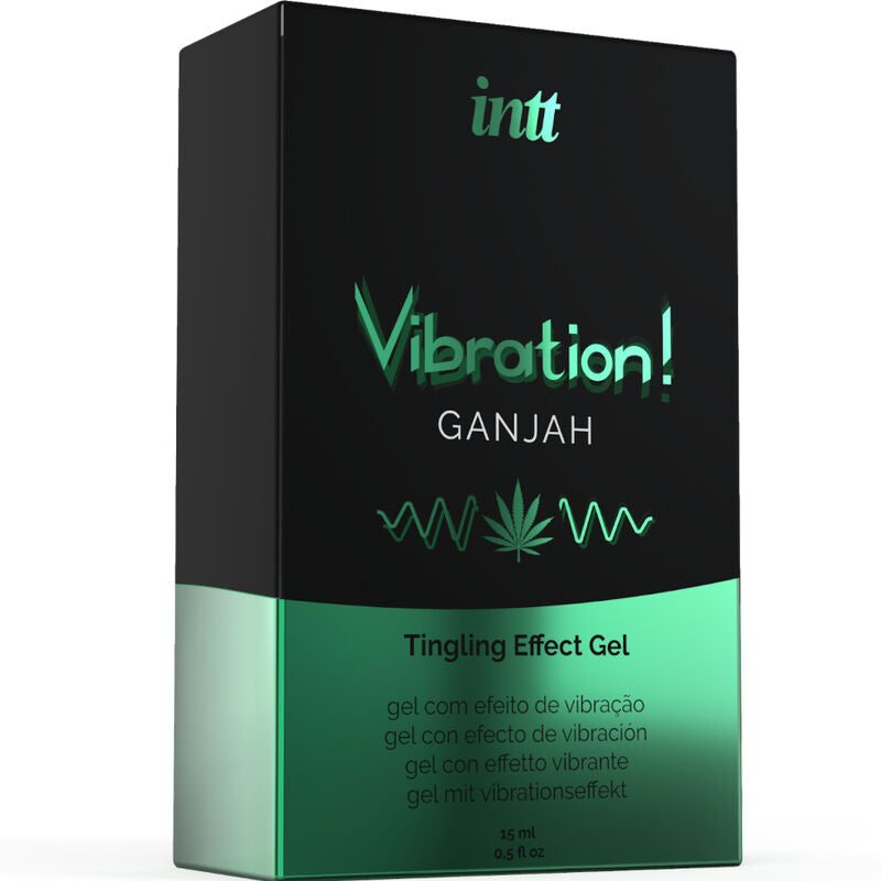 INTT PODEROSO ESTIMULANTE iNTIMO GEL VIBRANTE LiQUIDO CANNABIS 15ML