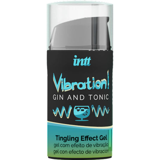 INTT PODEROSO ESTIMULANTE iNTIMO LiQUIDO VIBRANTE GEL GIN ToNICO 15ML