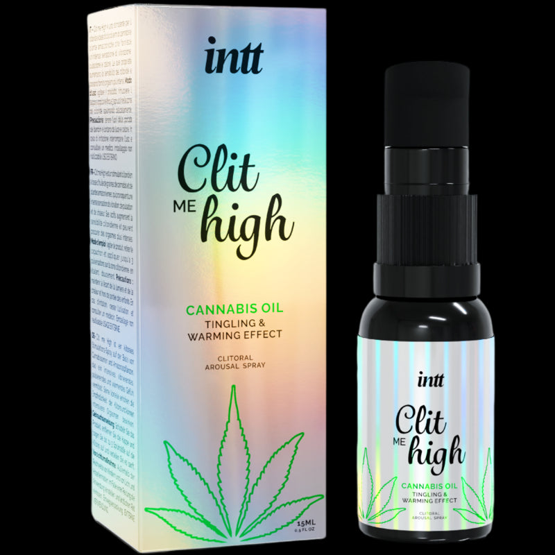 INTT CLIT ME HIGH CANNABIS OIL 15 ML