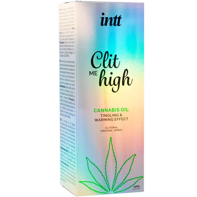 INTT CLIT ME HIGH CANNABIS OIL 15 ML