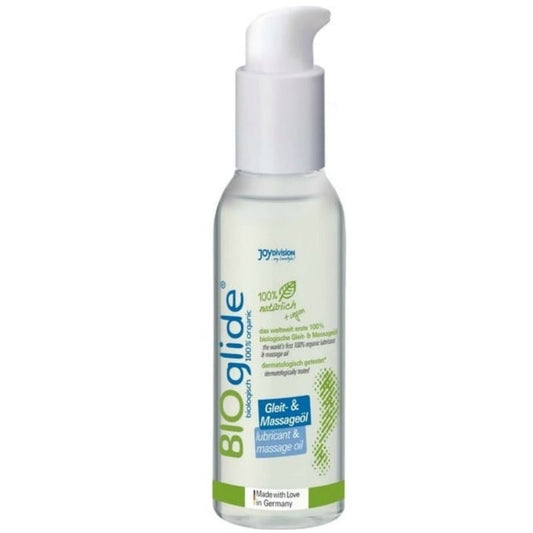 LUBRIFICANTE ORGaNICO BIOGLIDE E oLEO DE MASSAGEM 125 ML