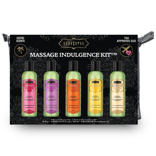 KIT DE oLEO DE MASSAGEM KAMASUTRA INDULGENCE