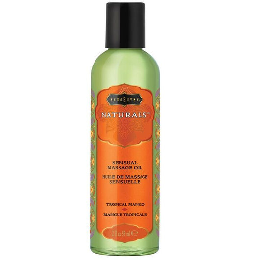 oLEO DE MASSAGEM NATURAL KAMASUTRA MANGA TROPICAL 59 ML