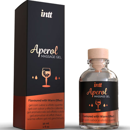 INTT GEL DE MASSAGEM APEROL EFEITO DE CALOR INTENSO