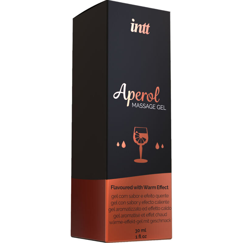 INTT GEL DE MASSAGEM APEROL EFEITO DE CALOR INTENSO