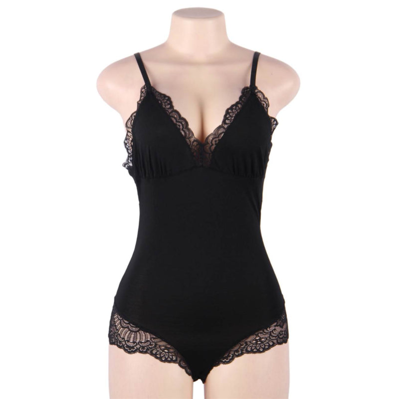 QUEEN LINGERIE TEDDY DE ENCAJES S M