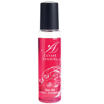 EXTASE SENSUEL HOT OIL STRAWBERRY TRAVEL 35ML