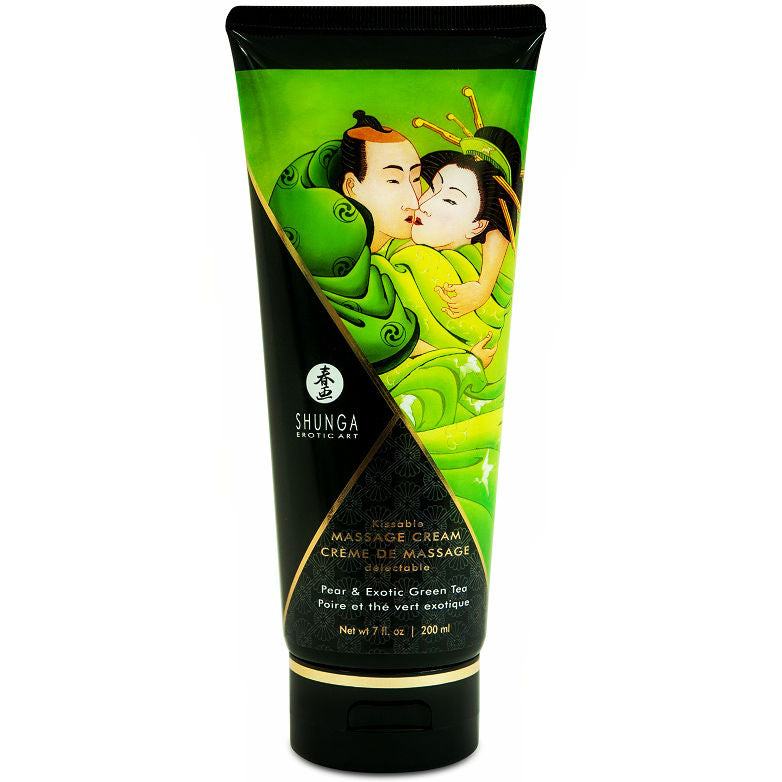 CREME DE MASSAGEM SHUNGA BEIJaVEL PERA E CHa VERDE EXoTICO 200ML