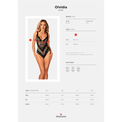 OBSESSIVE OLVIDIA TEDDY XS S