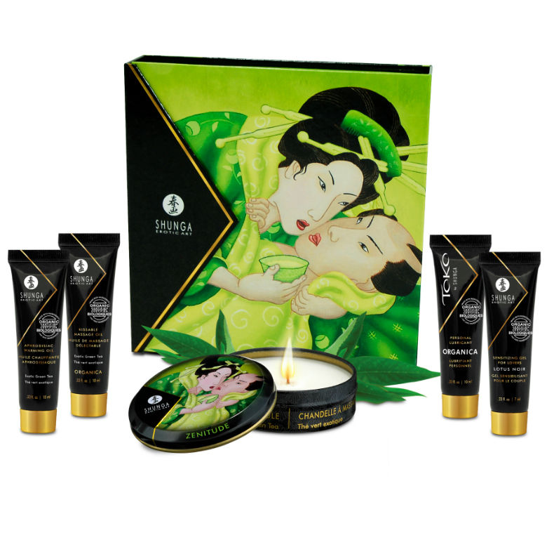 KIT SEGREDO DE GUEIXA CHa VERDE EXoTICO