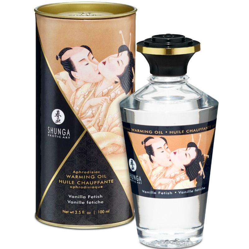 SHUNGA APHRODISIAC WARMING OIL FETISH BAUNILHA 100 ML