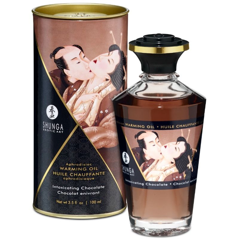 SHUNGA APHRODISIAC WARMING OIL CHOCOLATE 100 ML