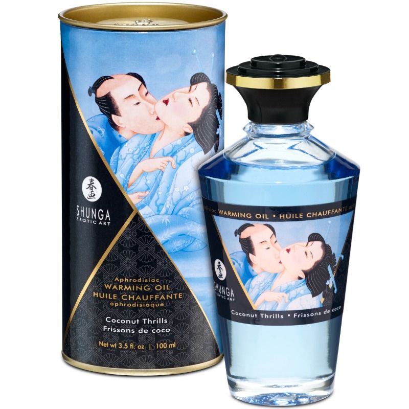 SHUNGA AFRODISiACO oLEO AQUECENTE DE COCO 100 ML