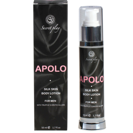 LOyaO DE PELE SECRETPLAY APOLO SILK PARA HOMENS 50 ML