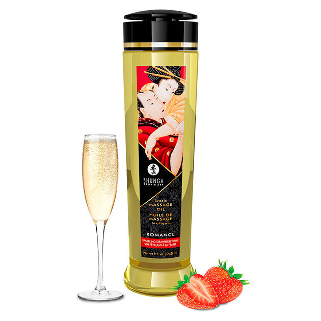 oLEO DE MASSAGEM ERoTICO SHUNGA ROMANCE 240ML