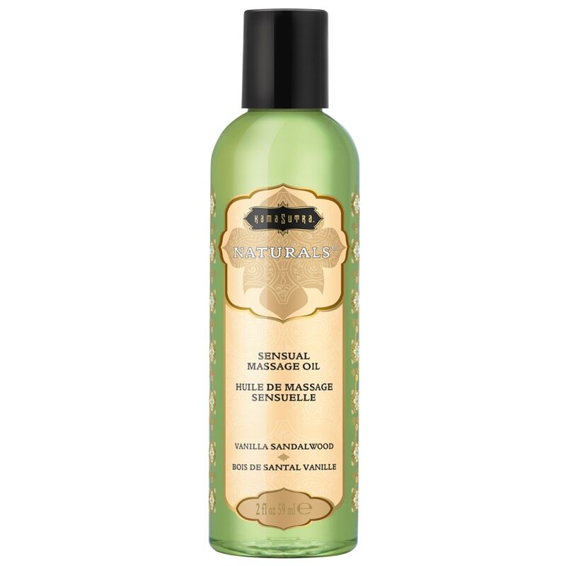 KAMASUTRA oLEO NATURAL DE MASSAGEM BAUNILHA SaNDALO 59 ML