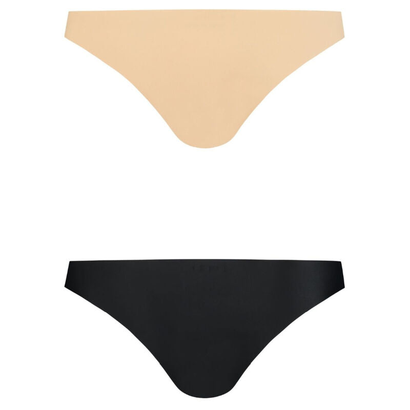 BYE BRA PACK 2 BRASILEyAS NEGRAS Y BEIGE