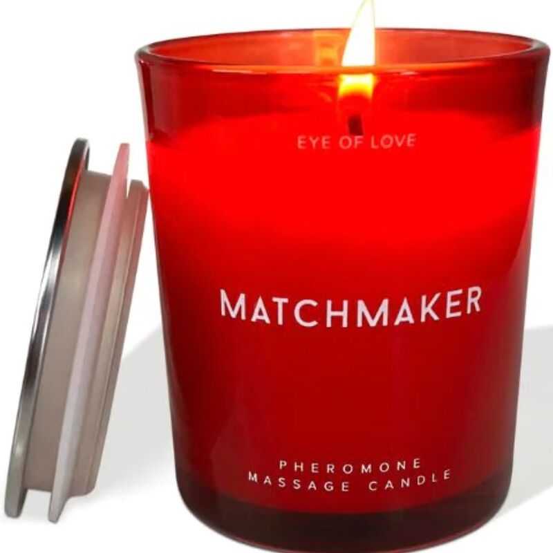 OLHO DO AMOR VELA DE MASSAGEM DIAMANTE VERMELHO MATCHMAKER ATTRACT HIM 150 ML