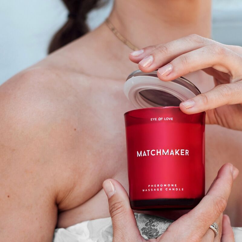 OLHO DO AMOR VELA DE MASSAGEM DIAMANTE VERMELHO MATCHMAKER ATTRACT HIM 150 ML