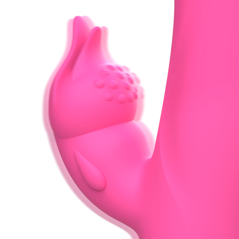 INTENSE JULIO VIBRATOR RABBIT SILICONE PINK