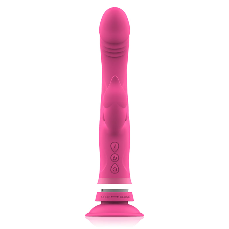 INTENSE JULIO VIBRATOR RABBIT SILICONE PINK