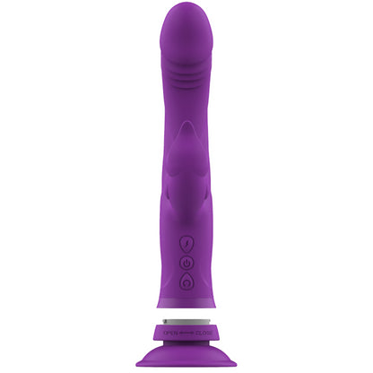 INTENSE CASANOVA VIBRATOR RABBIT SILICONE TRIPLE ENGINE PURPLE