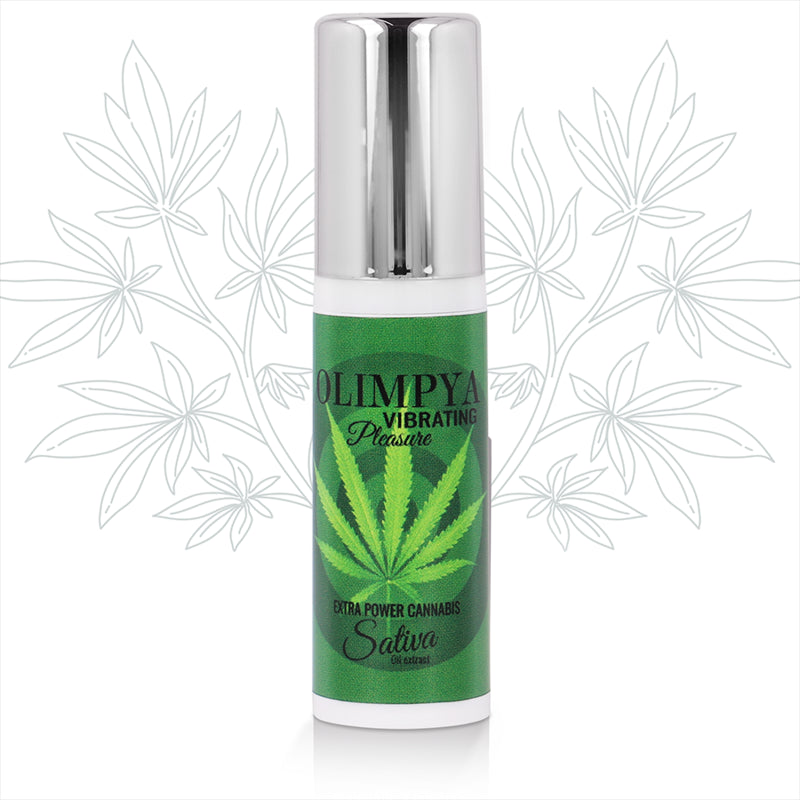 OLIMPYA VIBRATING PLEASURE EXTRA SATIVA CANNABIS