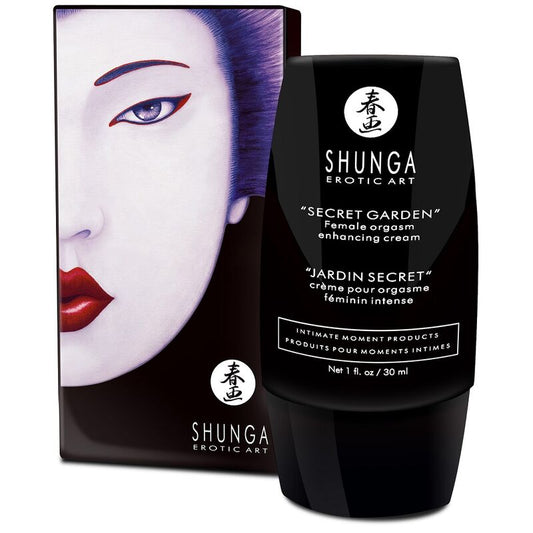 CREME PARA ORGASMO FEMININO SHUNGA JARDIM SECRETO