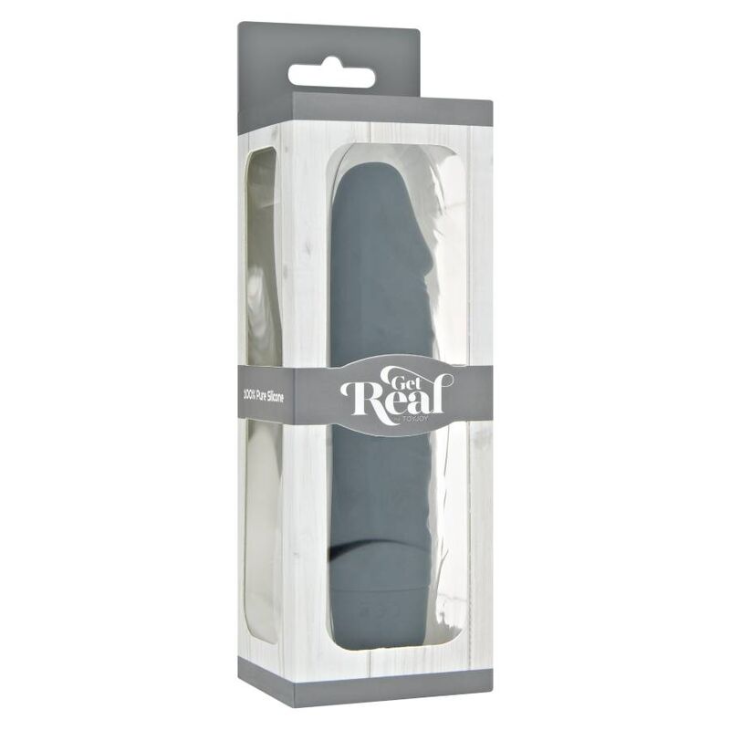 GET REAL MINI VIBRADOR CLaSSICO PRETO