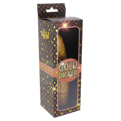 GET REAL GOLD DICKER VIBRADOR ORIGINAL OURO