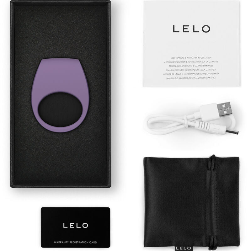 LELO TOR 3 ANILLO VIBRADOR VIOLETA