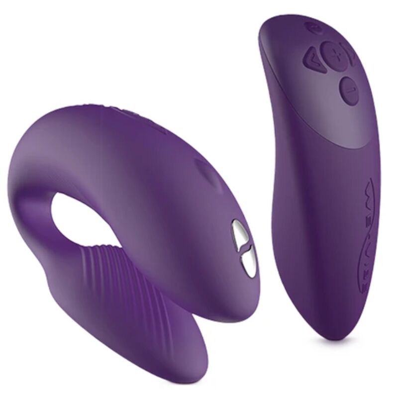 VIBRADOR WE VIBE CHORUS CASAIS COM SQUEEZE CONTROL ROXO