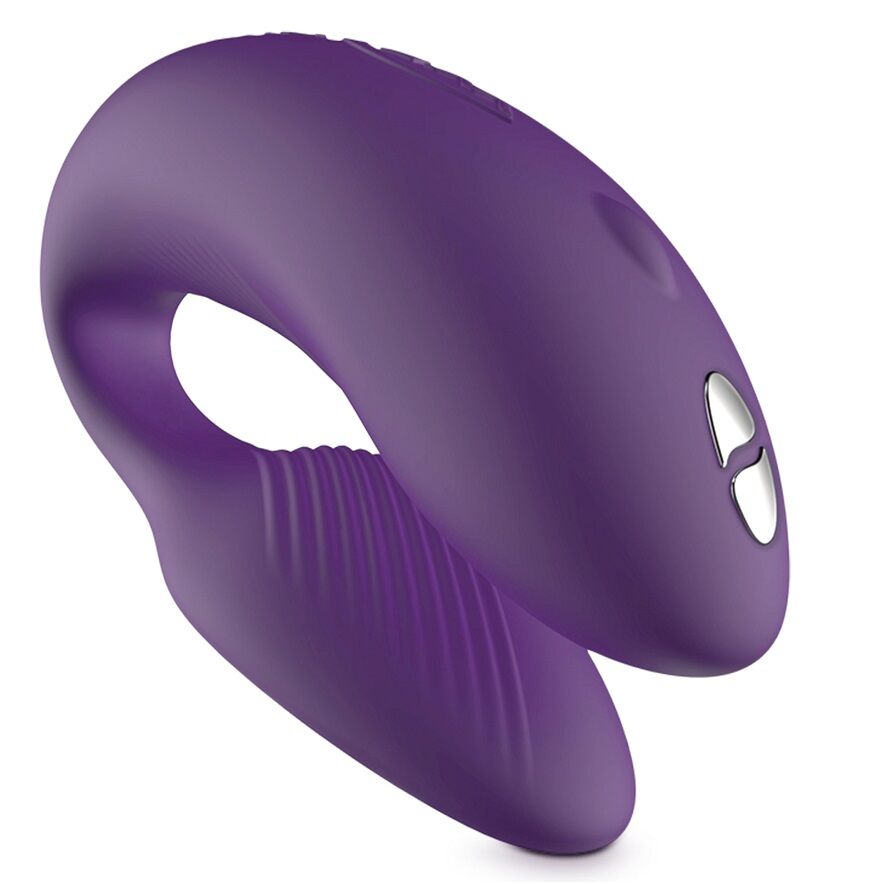 VIBRADOR WE VIBE CHORUS CASAIS COM SQUEEZE CONTROL ROXO