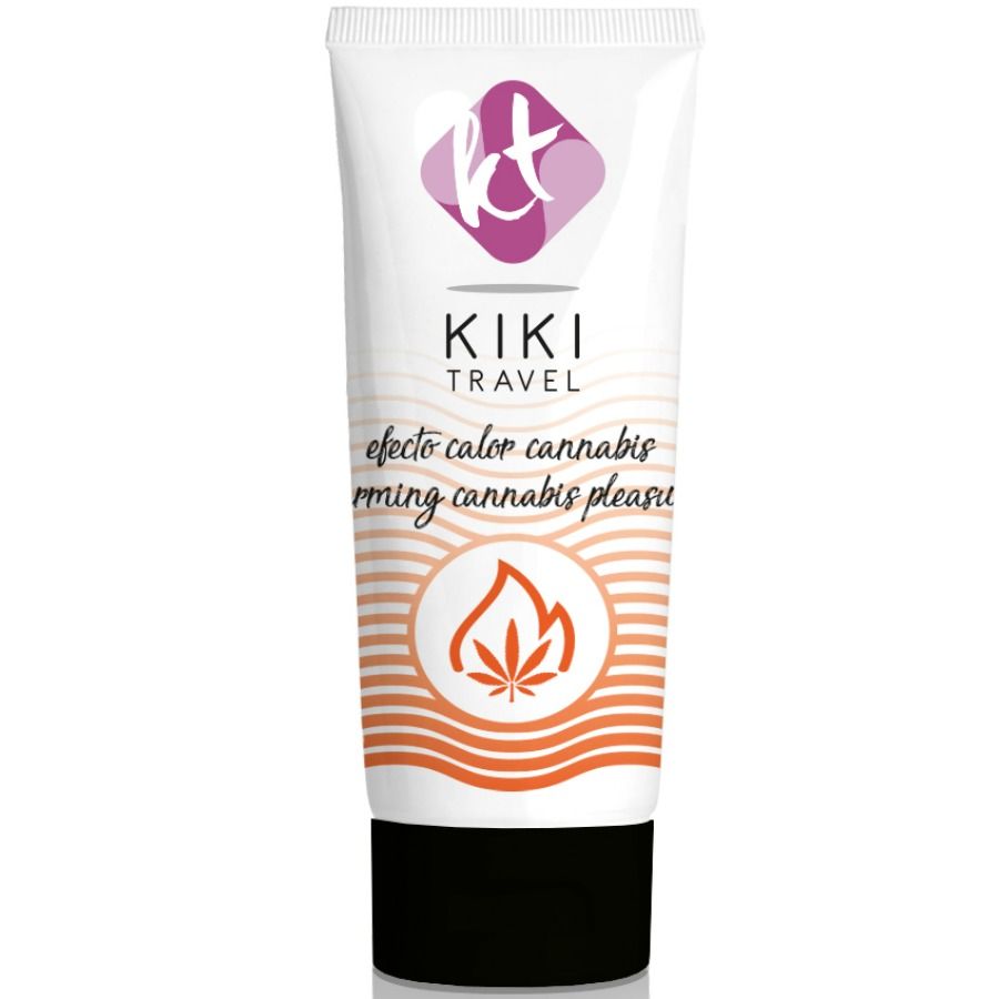 KIK TRAVEL CANNABIS LUBRIFICANTE DE EFEITO QUENTE 50 ML