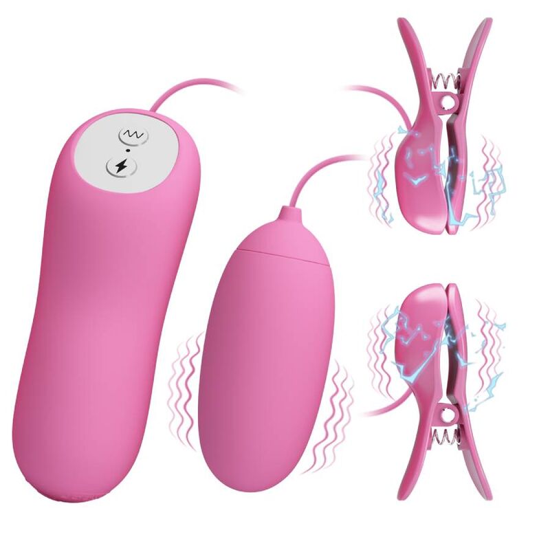 PRETTY LOVE ELETRIC SHOCK AND VIBRO BULLETS PINK