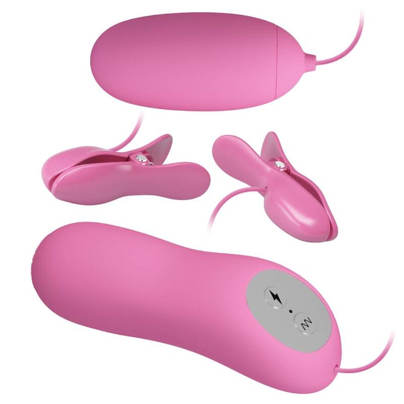 PRETTY LOVE ELETRIC SHOCK AND VIBRO BULLETS PINK