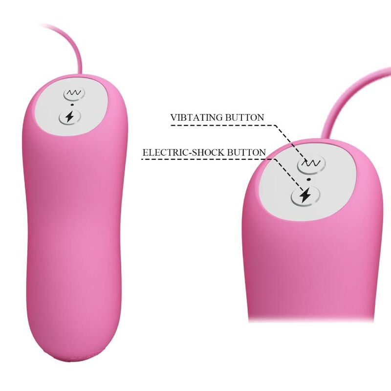 PRETTY LOVE ELETRIC SHOCK AND VIBRO BULLETS PINK